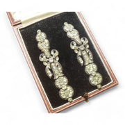 Georgian Portuguese Chrysolite Pendeloque Earrings