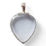 Georgian Faceted Rock Crystal Heart Locket