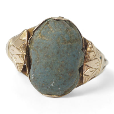 Certified Ancient Egyptian Scarab Ring