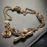 Solid Gold Albertina Watch Chain Bracelet