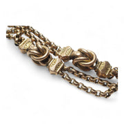 Solid Gold Albertina Watch Chain Bracelet