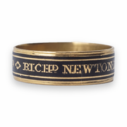 18k Gold Georgian Memorial Ring